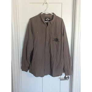 Harley Davidson button down shirt XL